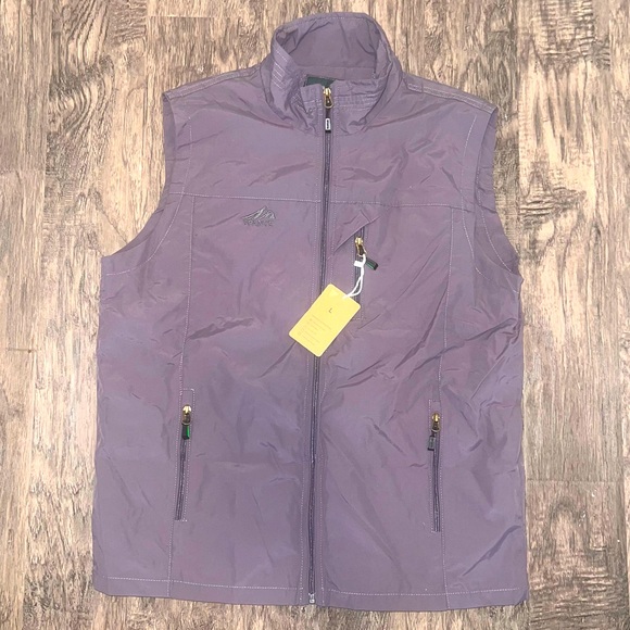 New Men Lightweight Vest Outdoor Leisure Vest with Pockets Windproof Jacket - Picture 1 of 7